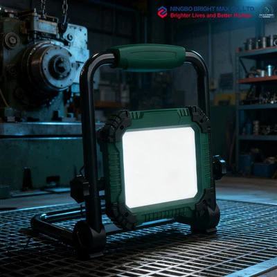 Portable Flood Lights nrog Stand